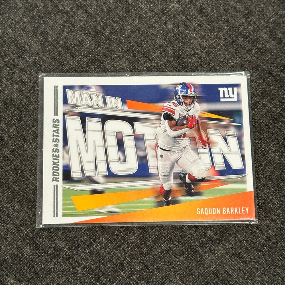Saquon Barkley Man in Motion Rookies and Stars